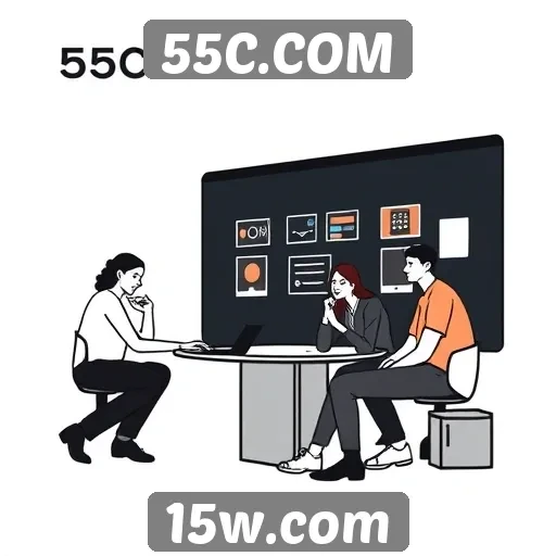 Desenvolvedores falam sobre a experiência do usuário no 55C.COM